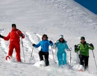 Raquettes a neige a Serre Chevalier Briancon
